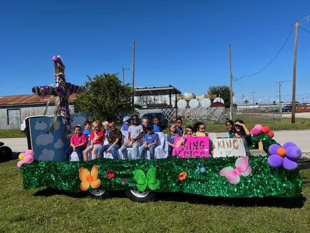 CLEWISTON -- Clewiston Christian School students participated in the Clewiston High School Homecoming Parade on Oct. 28. [Photo courtesy Clewiston Christian School]